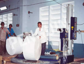ramp of reel stretch wrapping machine